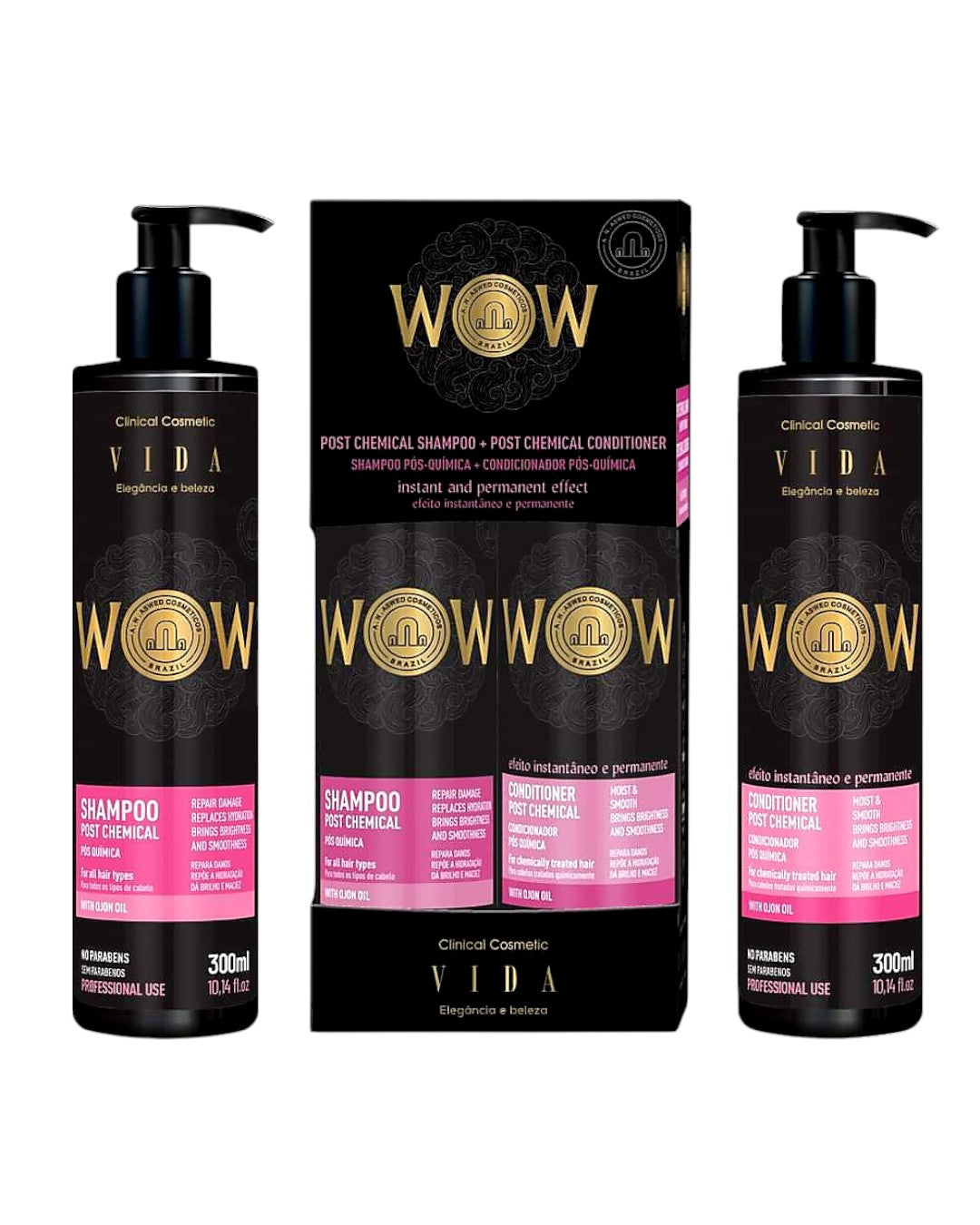Chemical-free shampoo and conditioner