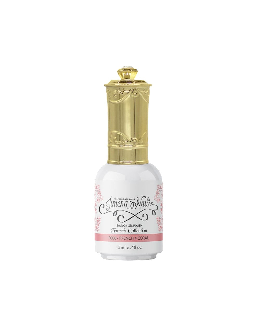 Gel Polish French 4 Coral F006